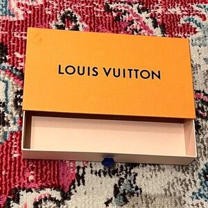 Authentic Louis Vuitton Orange Gift Box